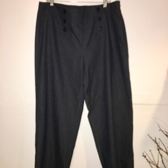 Linea Donna Essentials Wide Leg Sailor Pants - Picture 2 of 9